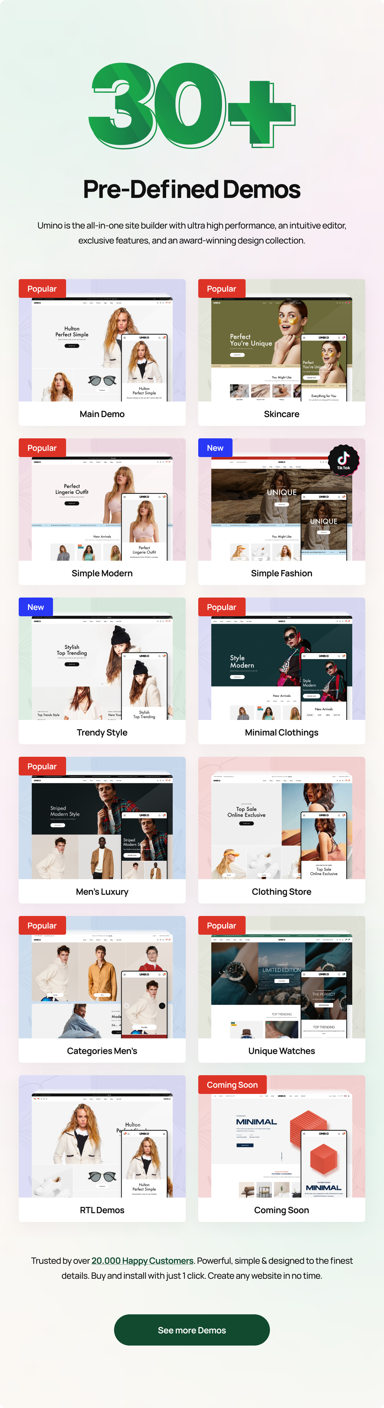 Umino – Multipurpose Shopify Themes OS 2.0 – RTL Support